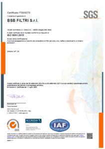 Immagine certificato sgs italiano